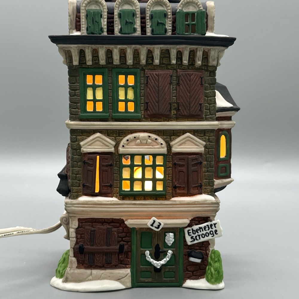 Dickens’ Village “The Flat of Ebenezer Scrooge”